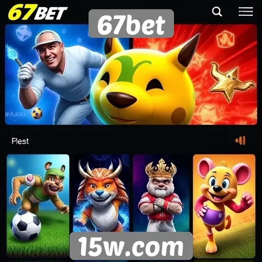Análise da variedade de jogos disponíveis no 67bet