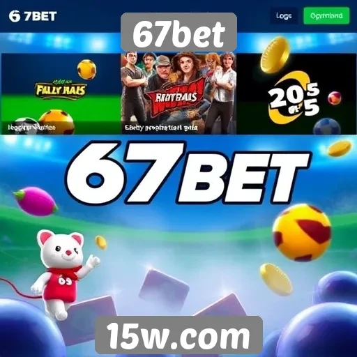 Variedade de jogos oferecidos pela 67bet
